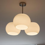 Nickel Persimmon Chandelier