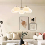 Nickel Persimmon Chandelier