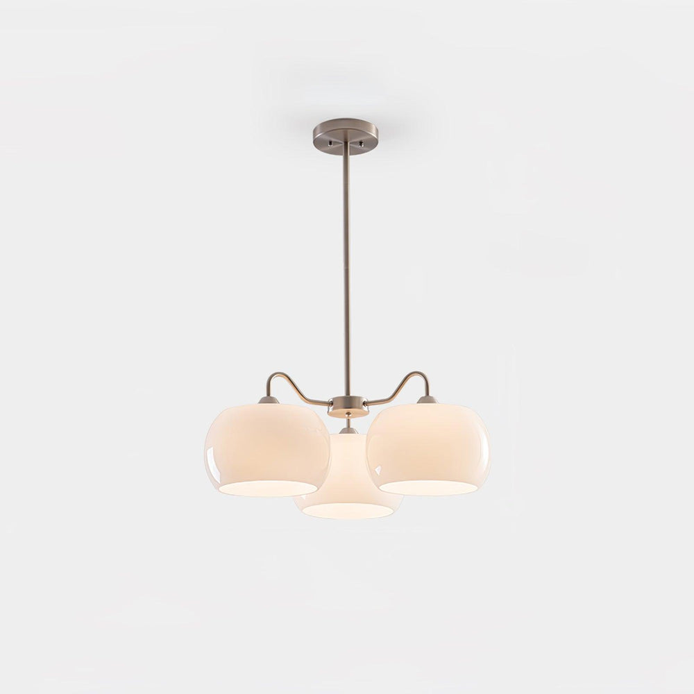 Nickel Persimmon Chandelier