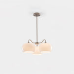 Nickel Persimmon Chandelier
