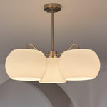 Nickel Persimmon Chandelier