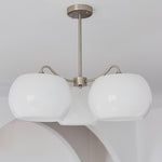Nickel Persimmon Chandelier