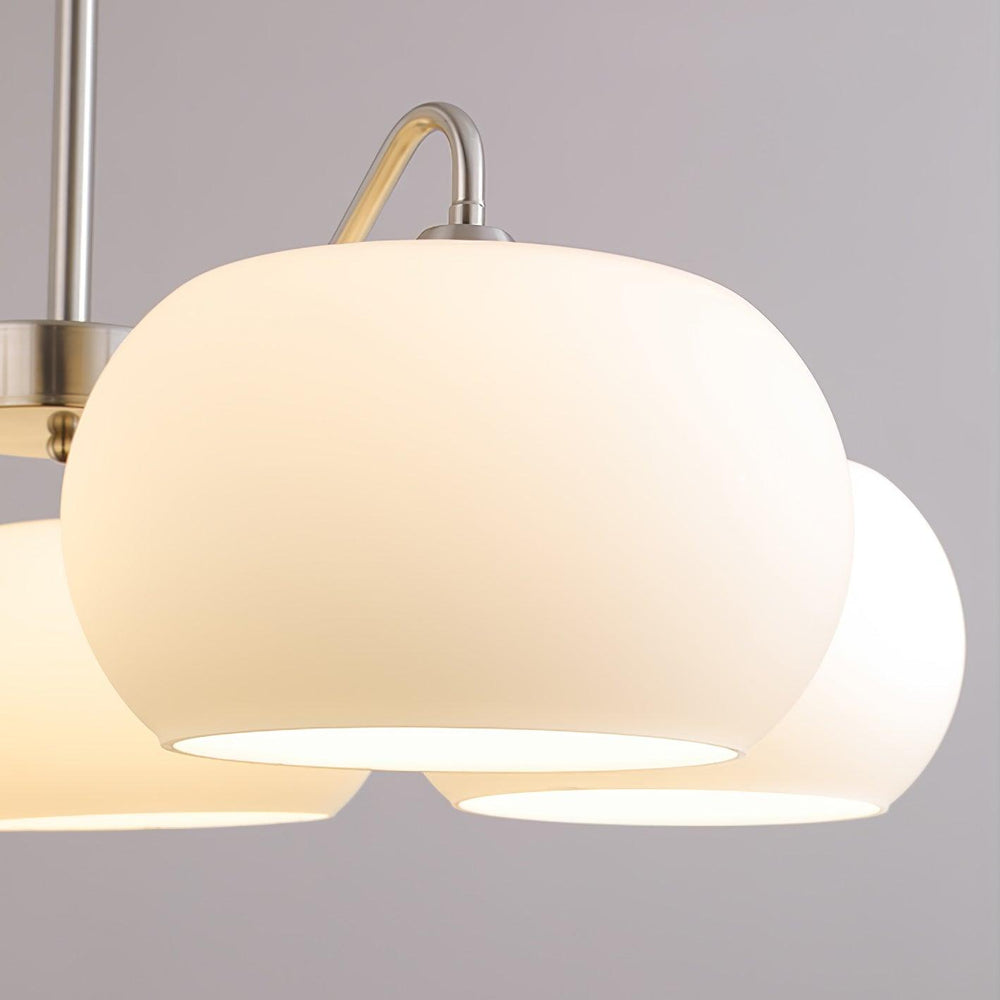 Nickel Persimmon Chandelier