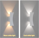 Noctra – Modern Up & Down Outdoor Wall Light (Black LED Sconce)