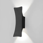 Noctra – Modern Up & Down Outdoor Wall Light (Black LED Sconce)