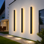 Nova Linear Outdoor Wall Light – Waterproof LED Architectural Wall Sconce