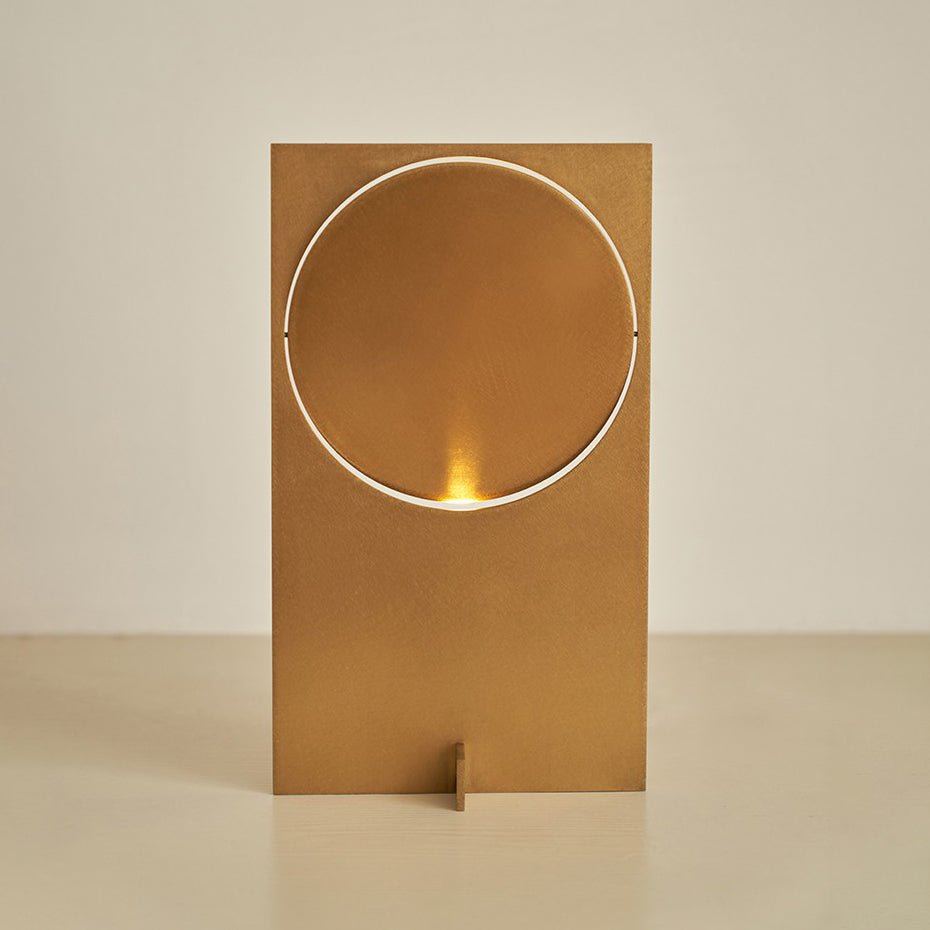 Axis Rotating Disc Table Lamp