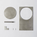Axis Rotating Disc Table Lamp