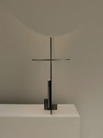 Axis Rotating Disc Table Lamp