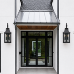 Obsidian Glass Wall Lantern – Outdoor Wall Light