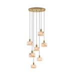 Odyssey Alabaster Pendant Light – Geometric Stone Radiance