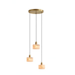 Odyssey Alabaster Pendant Light – Geometric Stone Radiance