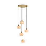Odyssey Alabaster Pendant Light – Geometric Stone Radiance