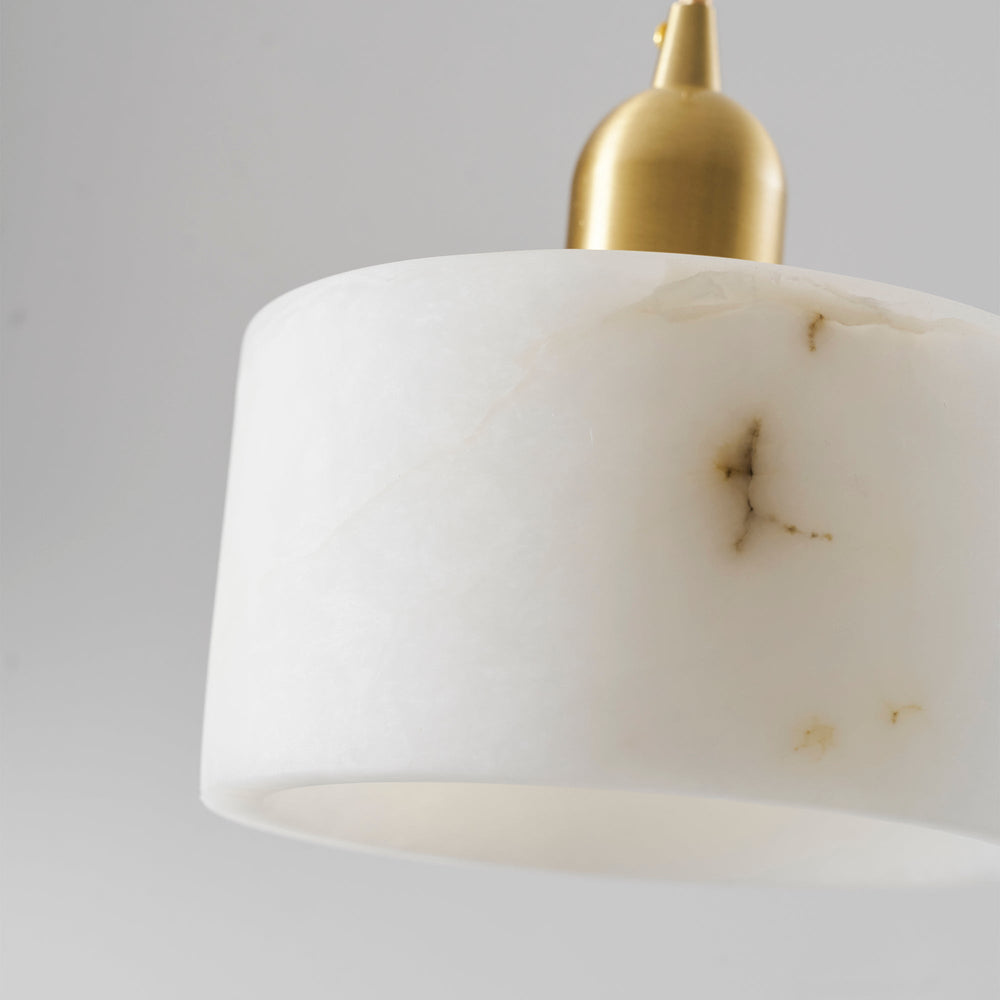 Odyssey Alabaster Pendant Light – Geometric Stone Radiance