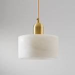 Odyssey Alabaster Pendant Light – Geometric Stone Radiance
