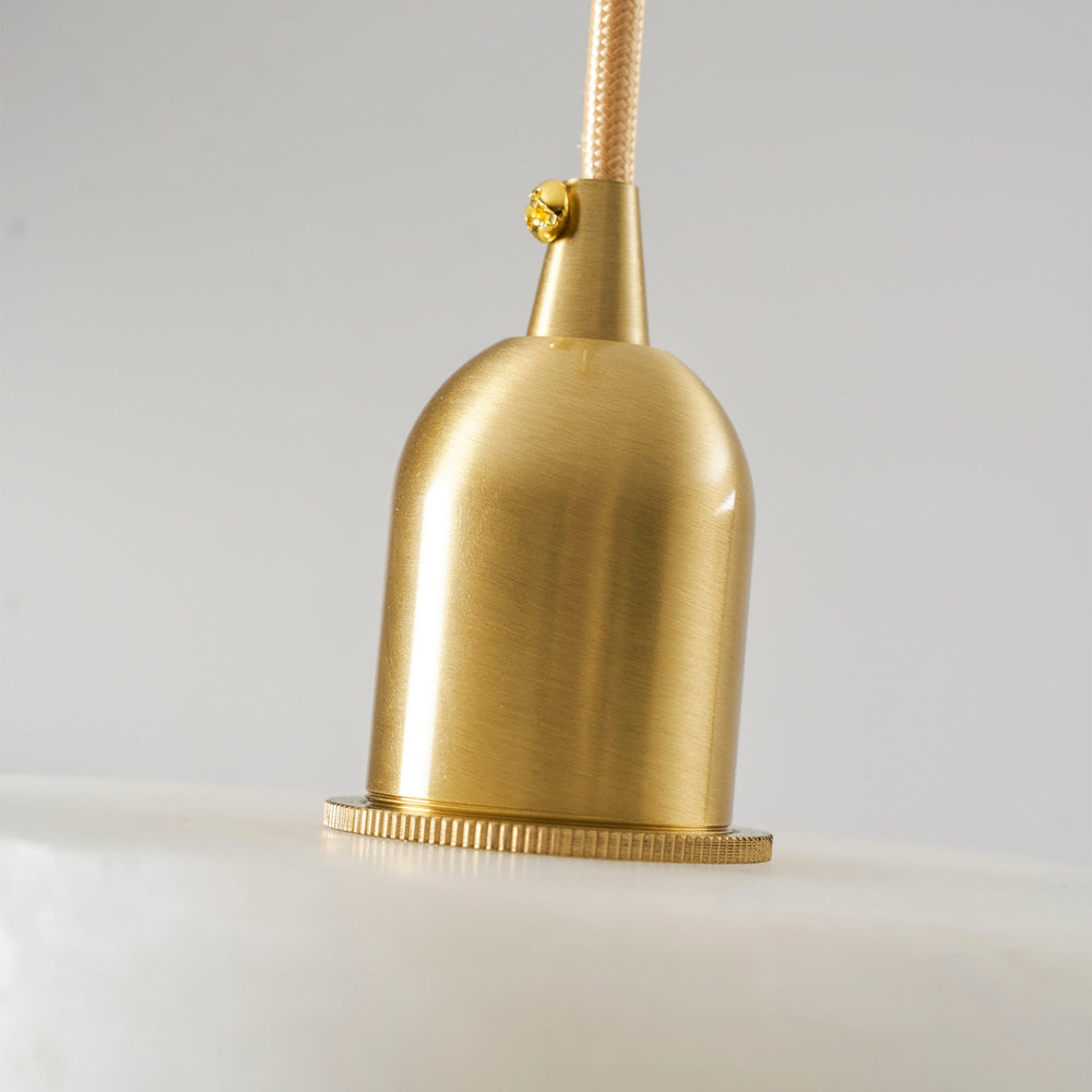 Odyssey Alabaster Pendant Light – Geometric Stone Radiance
