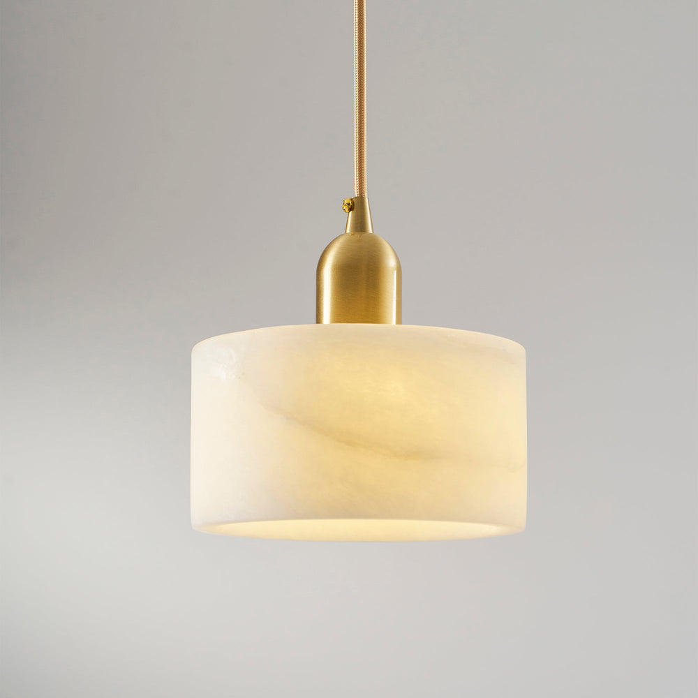 Odyssey Alabaster Pendant Light – Geometric Stone Radiance