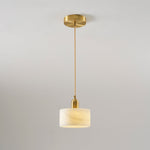 Odyssey Alabaster Pendant Light – Geometric Stone Radiance
