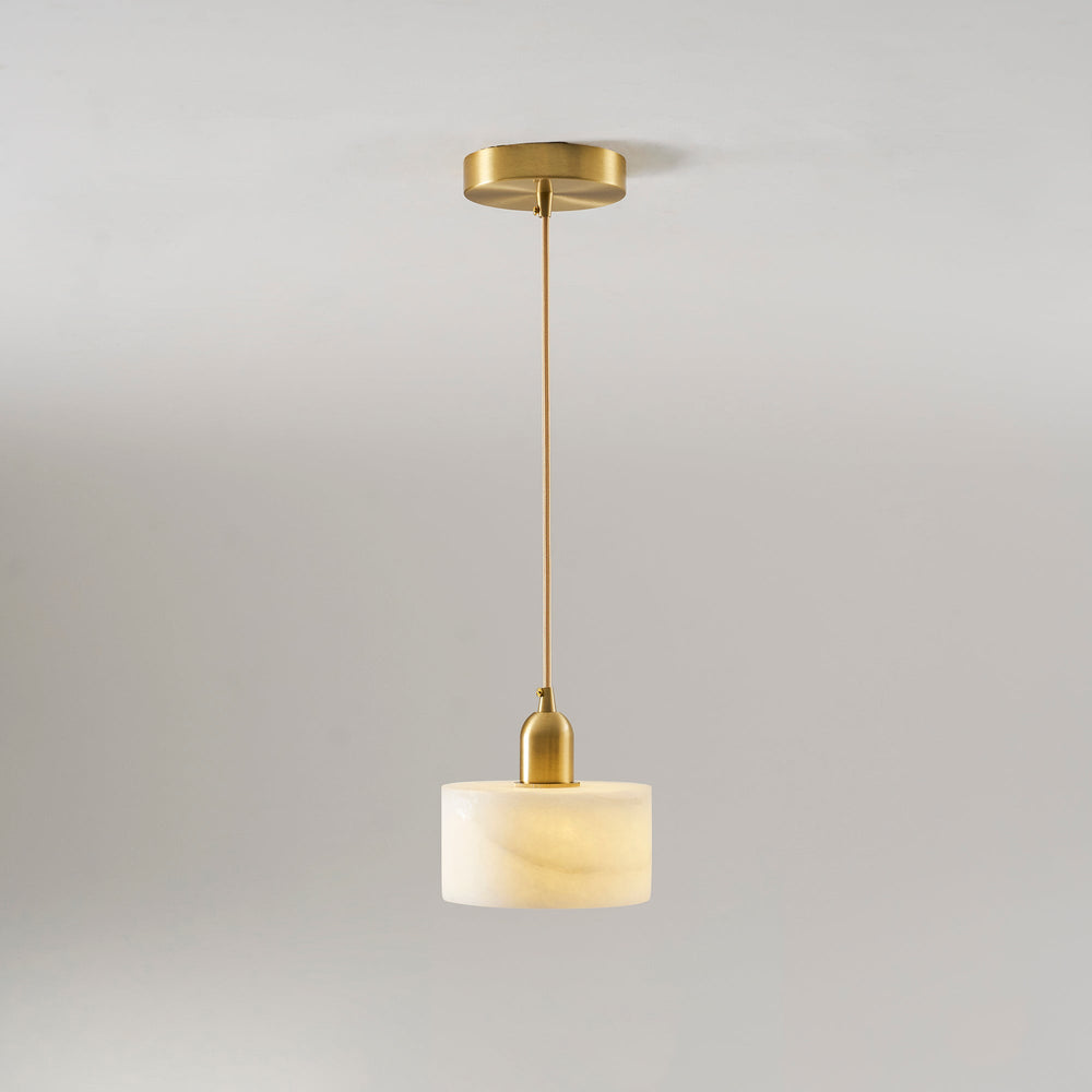 Odyssey Alabaster Pendant Light – Geometric Stone Radiance