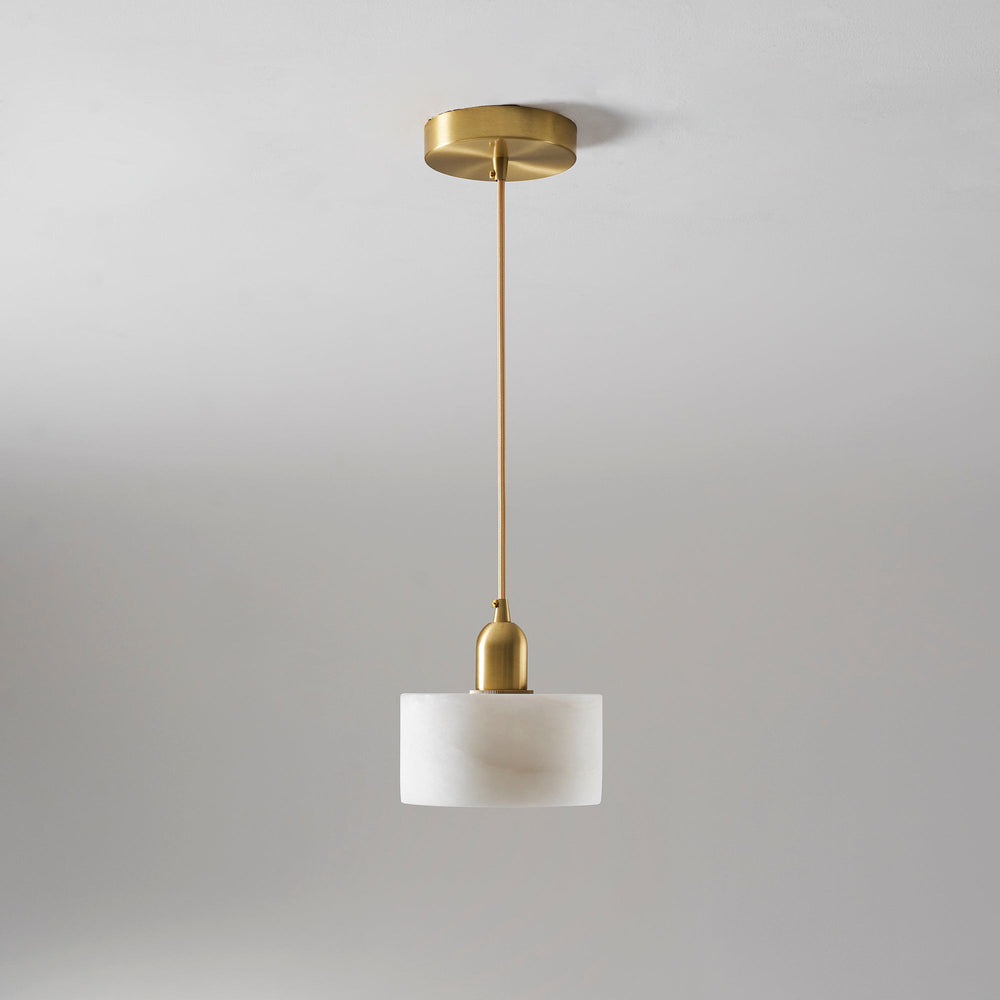Odyssey Alabaster Pendant Light – Geometric Stone Radiance
