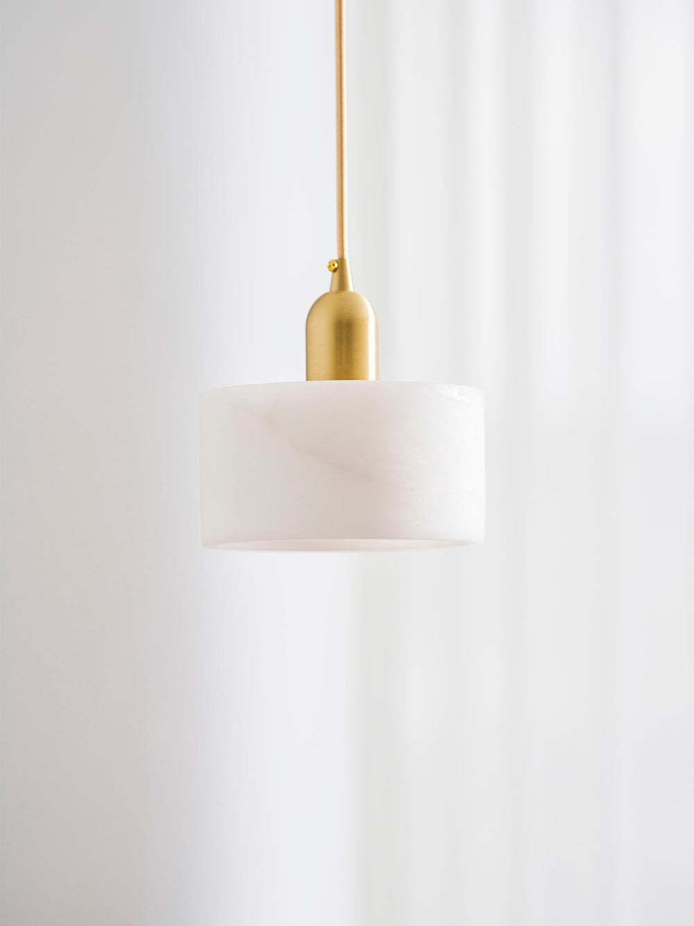 Odyssey Alabaster Pendant Light – Geometric Stone Radiance