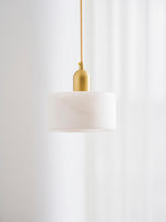 Odyssey Alabaster Pendant Light – Geometric Stone Radiance
