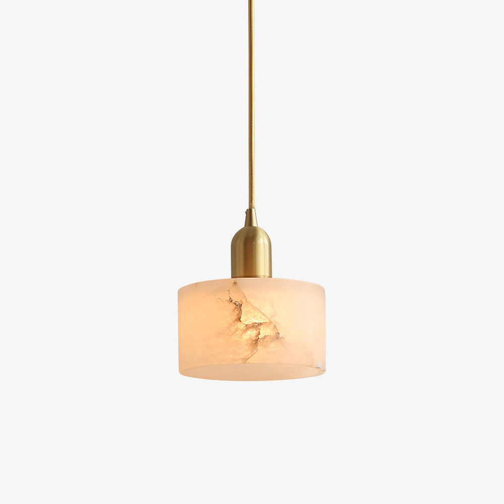 Odyssey Alabaster Pendant Light – Geometric Stone Radiance