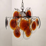 Mazzega Vistosi Glass Chandelier