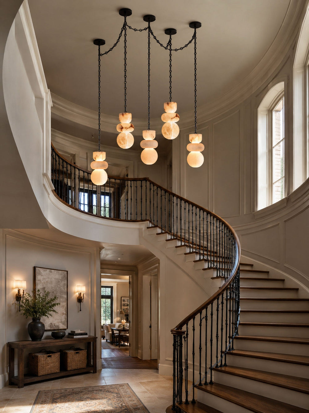 Orba Chain Chandelier