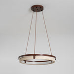 Orbit Travertine Pendant Light