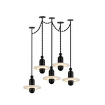 Orbital Drift Chain Chandelier