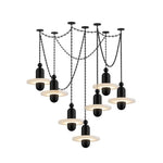 Orbital Drift Chain Chandelier