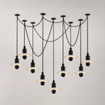 Orbital Drift Chain Chandelier