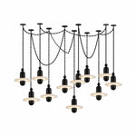 Orbital Drift Chain Chandelier