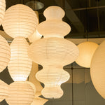Kozo Paper Metal Pendant Lamp
