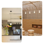 Origo Cement & Sandstone Pendant – Industrial Glass Accent