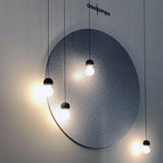 Origo Cement & Sandstone Pendant – Industrial Glass Accent