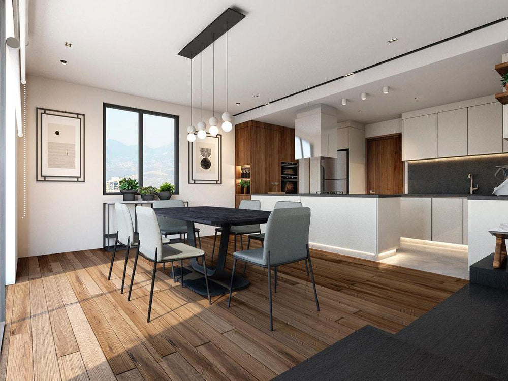 Origo Cement & Sandstone Pendant – Industrial Glass Accent