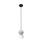 Origo Cement & Sandstone Pendant – Industrial Glass Accent
