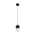 Origo Cement & Sandstone Pendant – Industrial Glass Accent