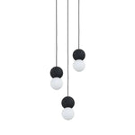 Origo Cement & Sandstone Pendant – Industrial Glass Accent