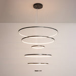 Orrery Rings Chandelier