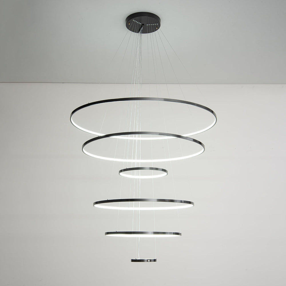 Orrery Rings Chandelier