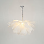 Ostrich Feather Chandelier
