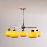 Oval Persimmon Chandelier