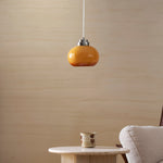 Oval Persimmon Pendant Light
