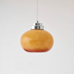 Oval Persimmon Pendant Light