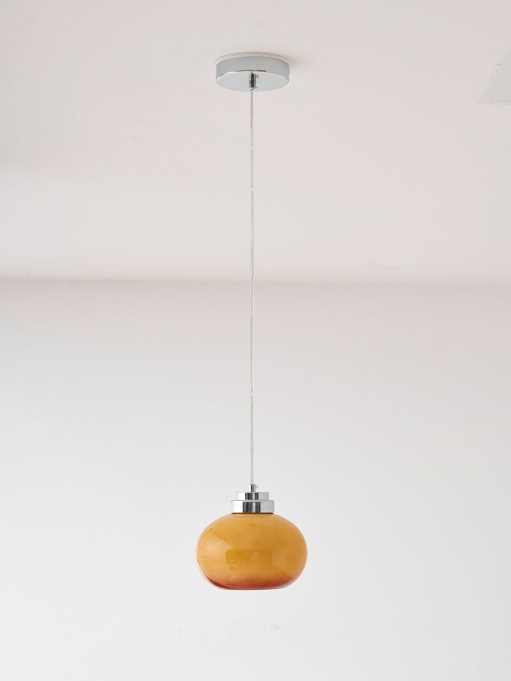 Oval Persimmon Pendant Light
