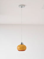Oval Persimmon Pendant Light
