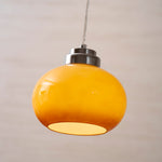 Oval Persimmon Pendant Light